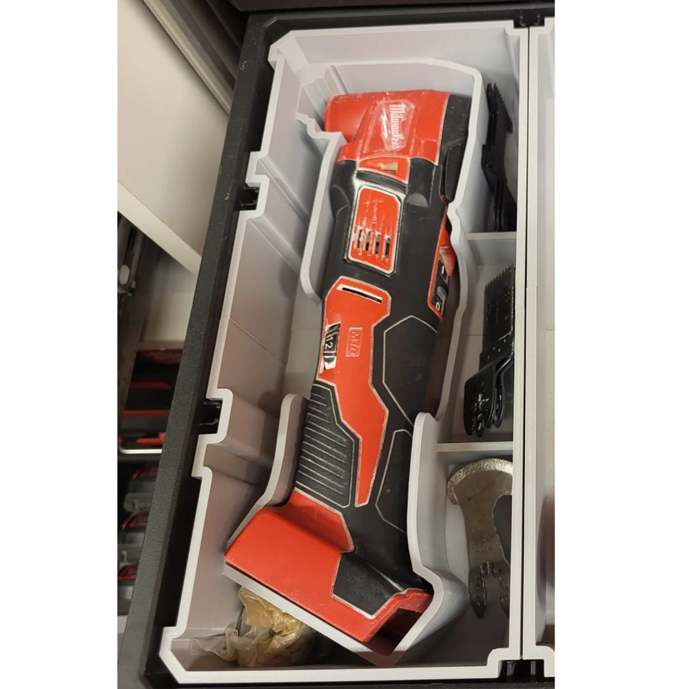 Milwaukee M18 Brushed Multitool Packout Drawer Insert – Slim 1/3-Width Organiser