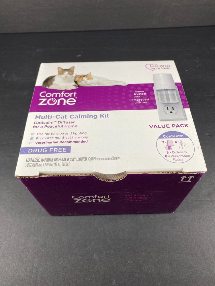 Comfort Zone 100538648 MultiCat Calming Diffuser Kit