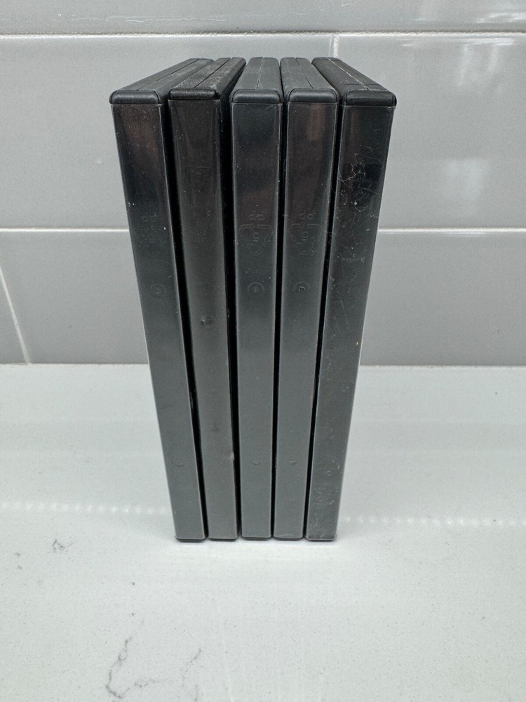 DVD Game Disk Replacement Case Lot Of 5