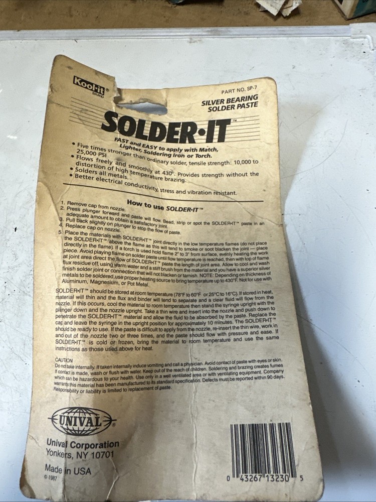 Kool It SP-7 Silver Solder Paste Soldering Flux Paste for Electronic Components