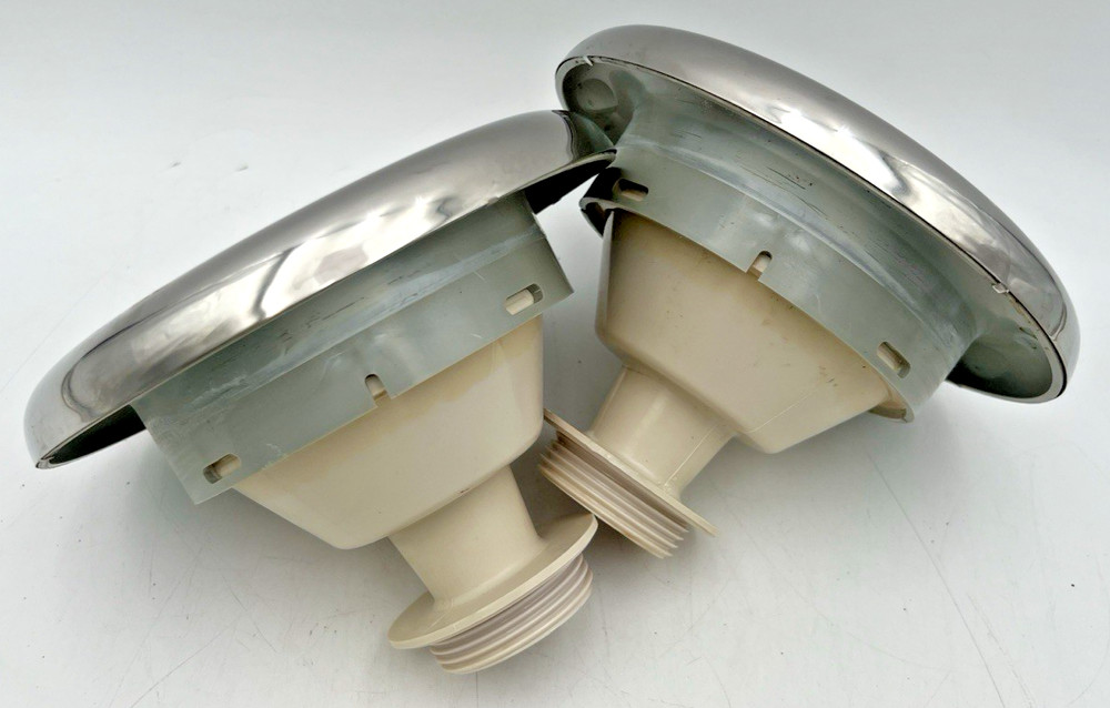 (2) MASTER SPA 7.5" REPLACEMENT JETS 26750-1 MASTER BLASTER STAINLESS TOP