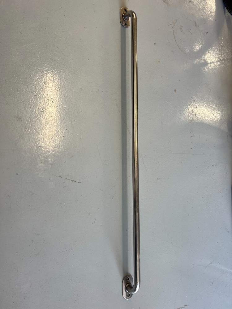 PETERBILT Cab Muffler Shield Grab Handle Stainless Steel