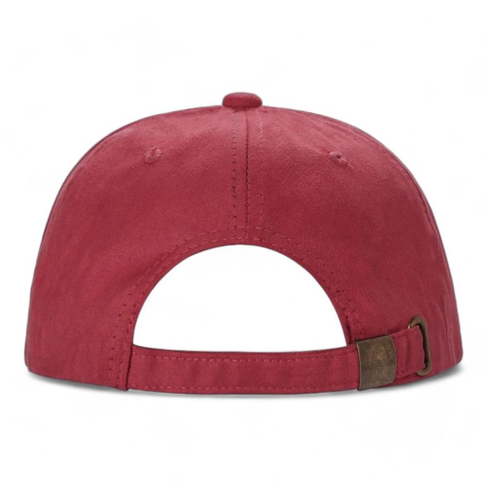 Suede Hat Baseball Cap Classic Adjustable Curved Visor Solid Plain Blank Dad Men