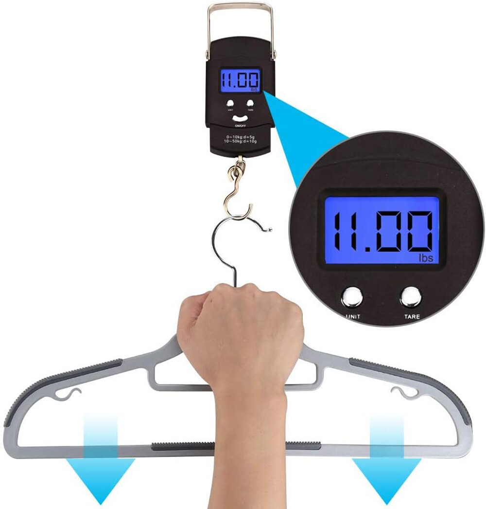 Durable Plastic Hangers Non Slip for Clothes Coat Heavy Duty 360° Swivel Hook