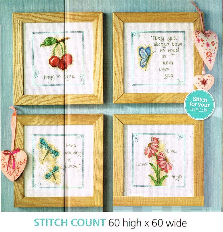 INSPIRE  CROSS STITCH PATTERN ONLY EQ - EQR