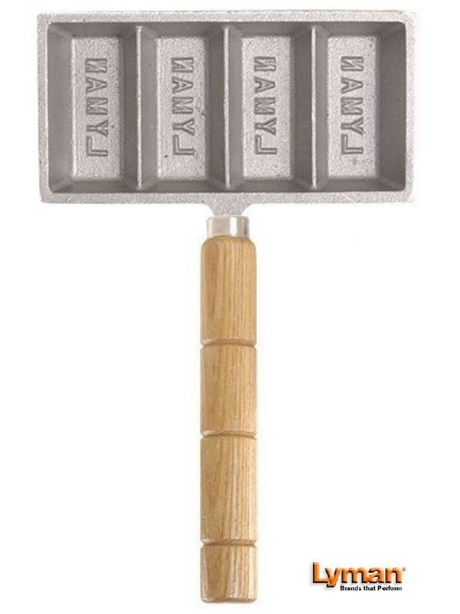 Lyman 4-Cavity Ingot Mold with Handle NEW!! # 2837794