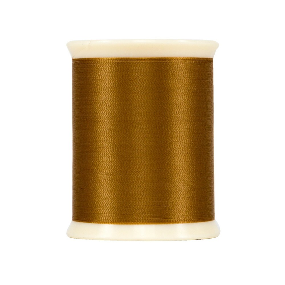 Microquilter 100wt Polyester by Superior Threads-800 yds-Medium Brown (#7028)