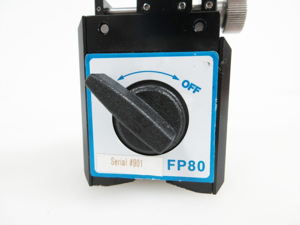 PACKET MICRO FP80 MULTI-AXIS POSITIONER FP80-HDM1 WITH HDM1 MICROSCOPE ADAPTER