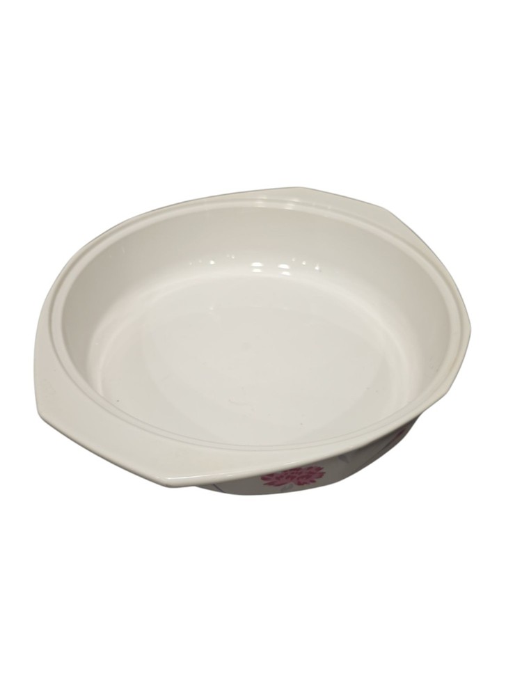 Studio Nova Pink Carnations 12" Oval Baker Bake n' Serve