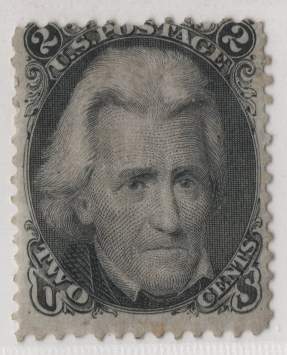 US 1861 ANDREW JACKSON SCOTT #73 MINT HINGED