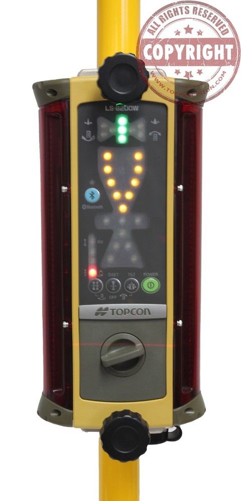 TOPCON LS-B200 MACHINE CONTROL LASER LEVEL RECEIVER,BACKHOE,SKID STEER,DOZER