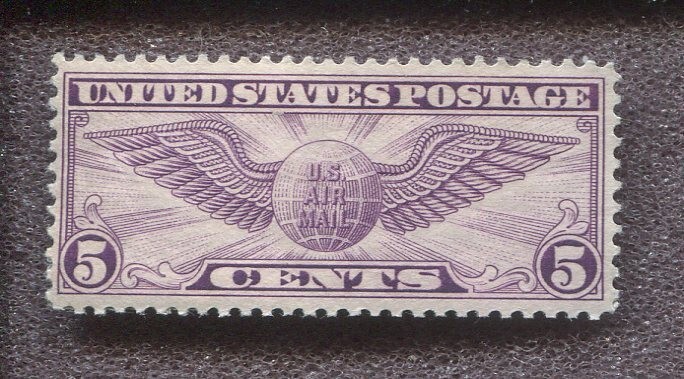 Scott No. C12- 5c Violet     MH