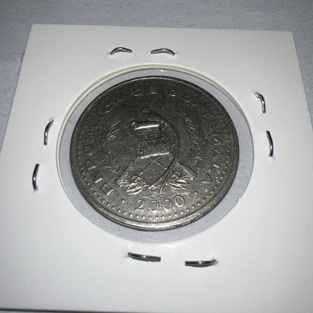 25 Centavos 2000 República De Guatemala Lote 28