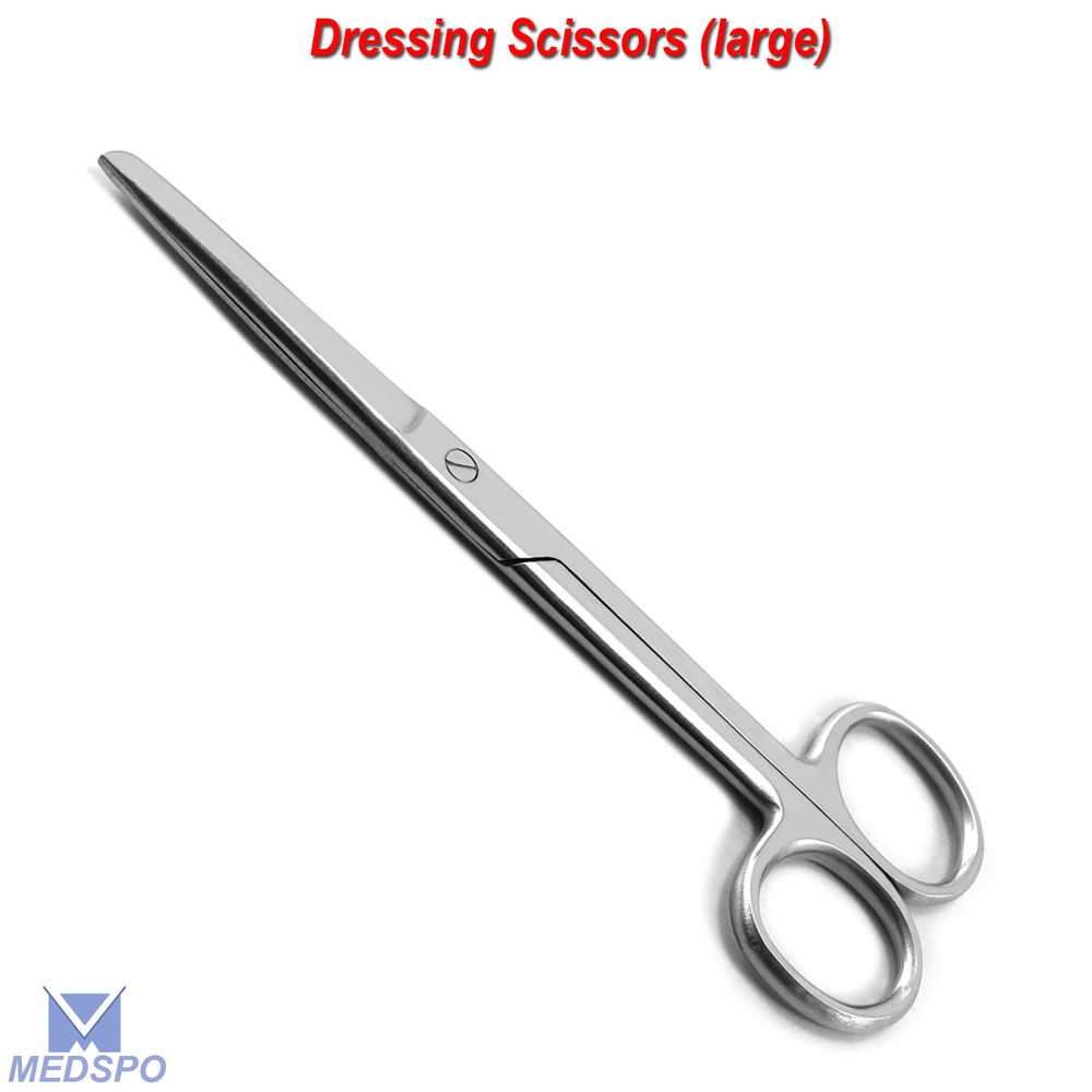 First Aid Dressing Scissors Straight Surgical Operating Dissecting Shears