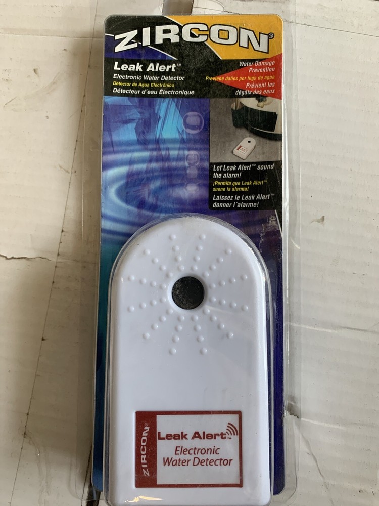 Zircon 64003 Water Leak Detector Audible Alarm