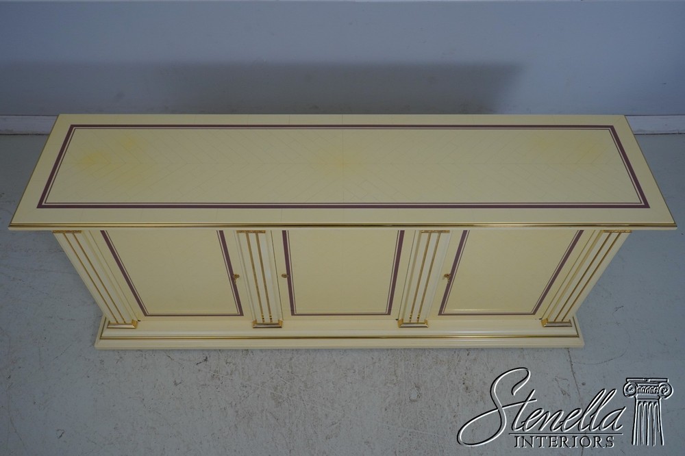 68953: Modern Design Lacquer Tessellated Inlay Sideboard