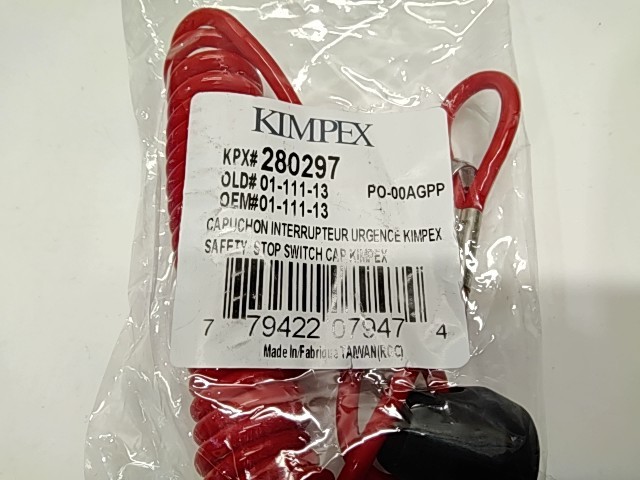 Kimpex Safety Stop Switch Cap - 2000 Kimpex NOS