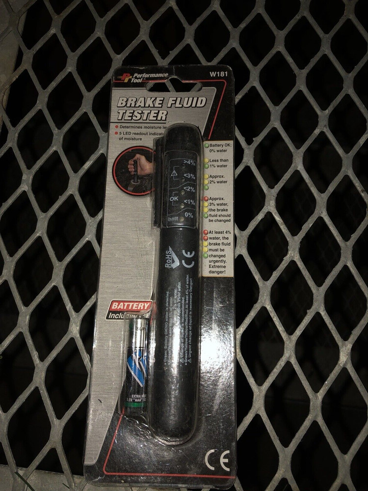 Performance Tool BRAKE FLUID TESTER - W181