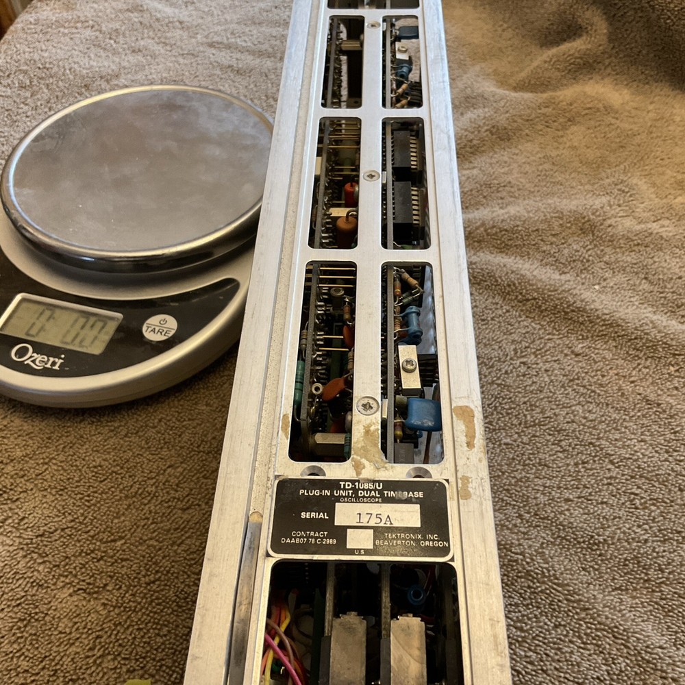 Tektronix TD-1085/U Dual Time Base Scope Plug In