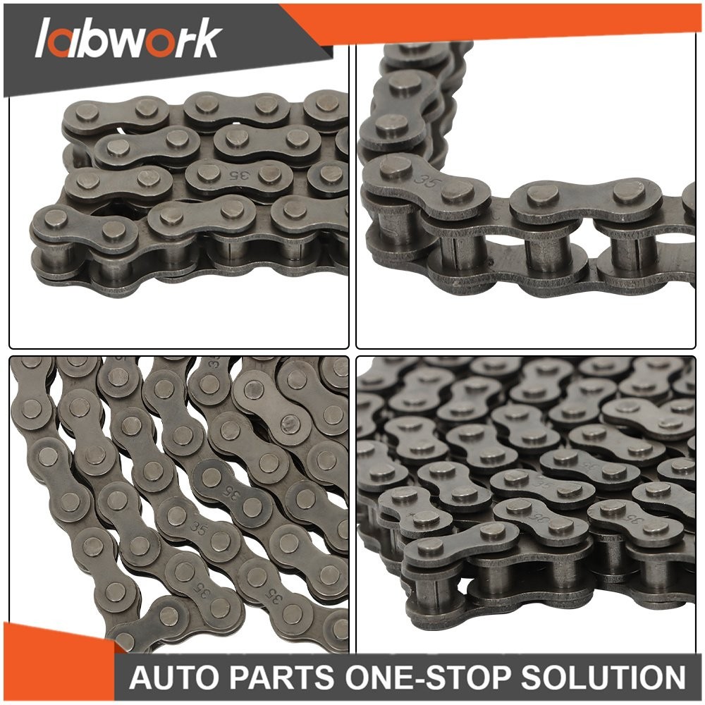 Labwork Roller Chain #35 x 5 Feet +2 Master And 1 Offset