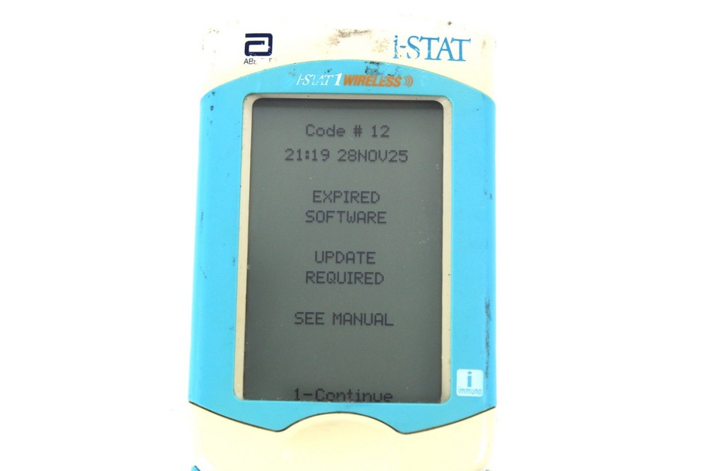 Abbott i-Stat 1 300W Wireless Blood Analyzer ✨Read!