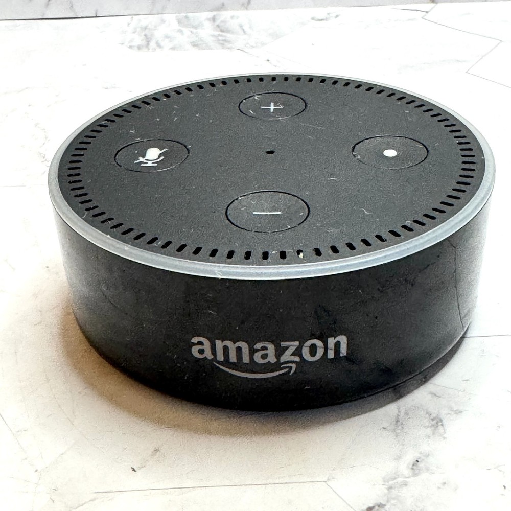 Amazon Echo Dot 2nd Gen Smart Speaker Model RS03QR WORKING No Cord