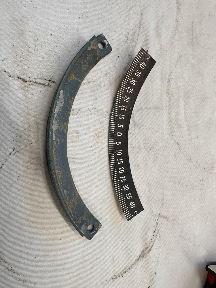 Max Oscillating Spindle Sander Angle Gauge