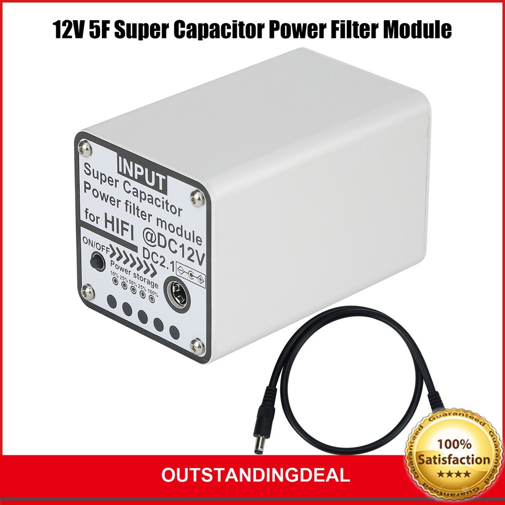 12V 5F Super Capacitor Power Filter Module for Hifi Line Filter EMI Filter ot25