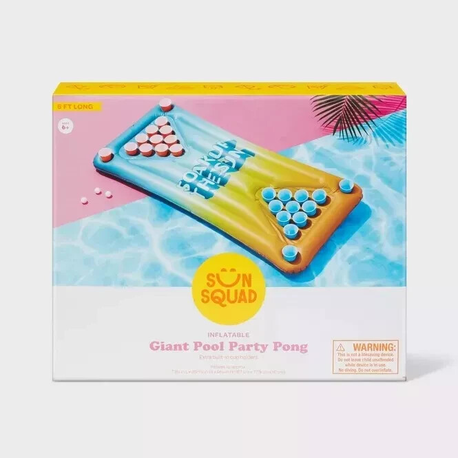 Sun Squad™ - Pool Pong Float
