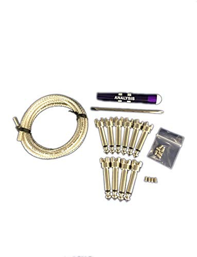 ANALYSIS PLUS ANALYSIS PLUS No Soldering TS Connector Patch Cable Kit 5 Cable