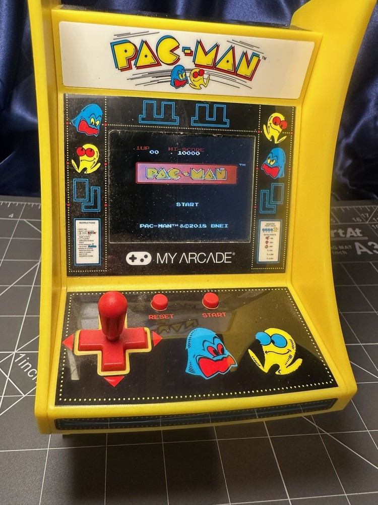 Pac-Man My Arcade Micro Player Retro Arcade Machine Tested/Working Video Game