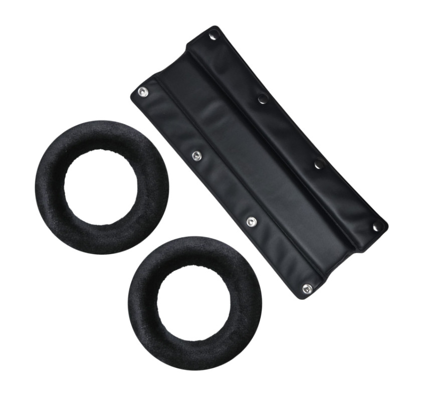 beyerdynamic Velour Black EDT 990 VB Ear Pad Set & Replacement Headband Bundle