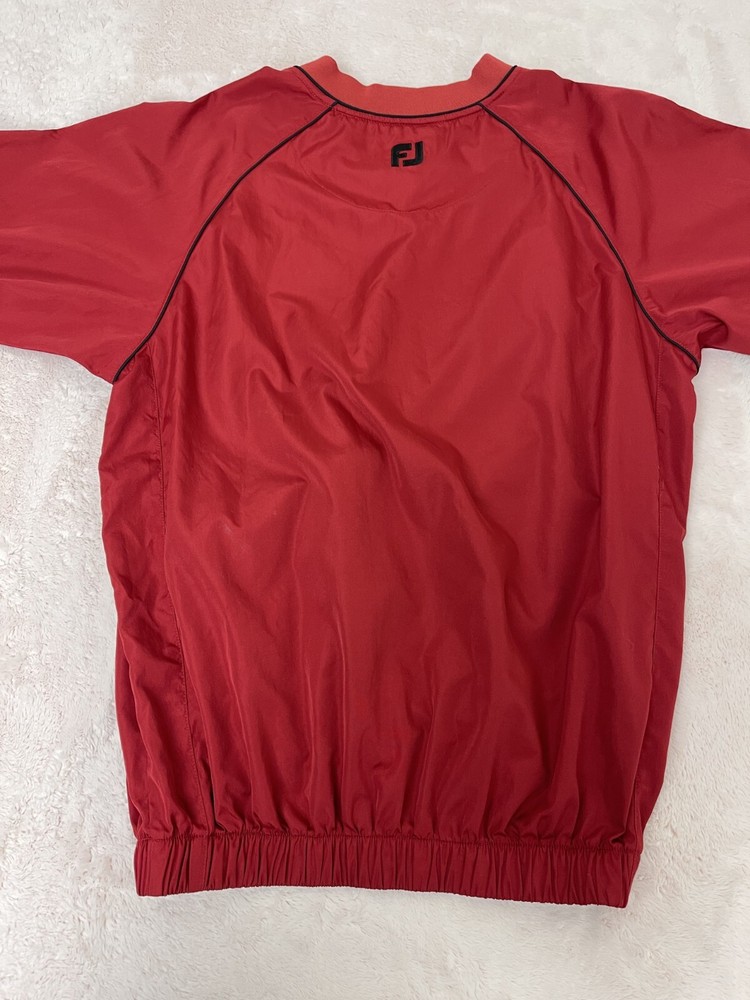 Footjoy Raglan Short Sleeve Windbreaker Pullover Men's size S