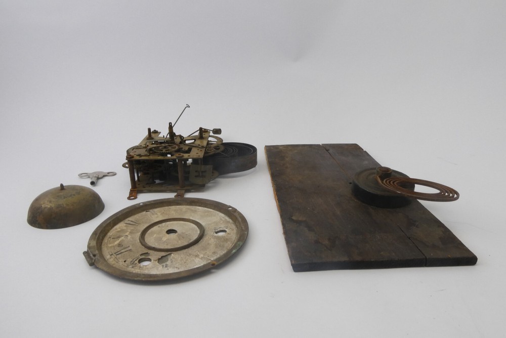 Broken Brass Unknown Maker Gears Clock Parts Panel Face Movement
