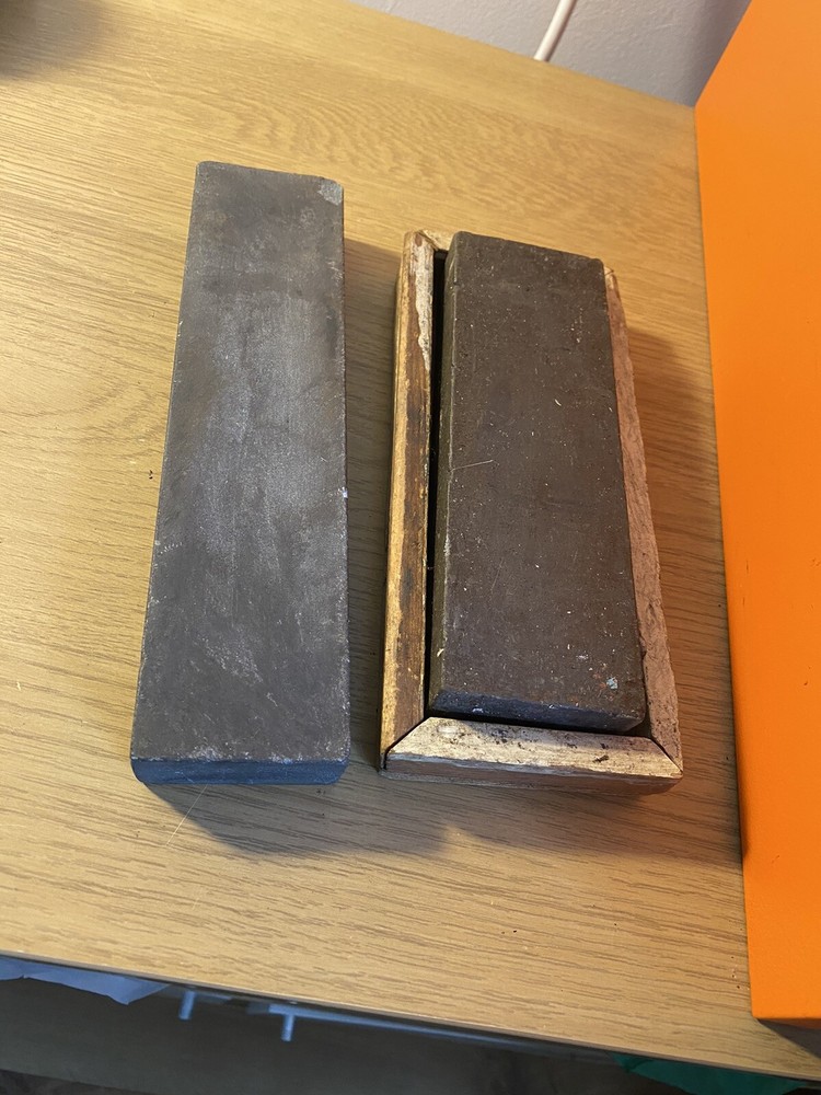 Vintage Sharpening Honing Stone Block