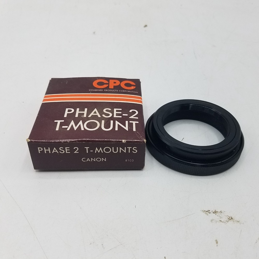 CPC T-Mount Adapter for Canon Mount Camera Bodies