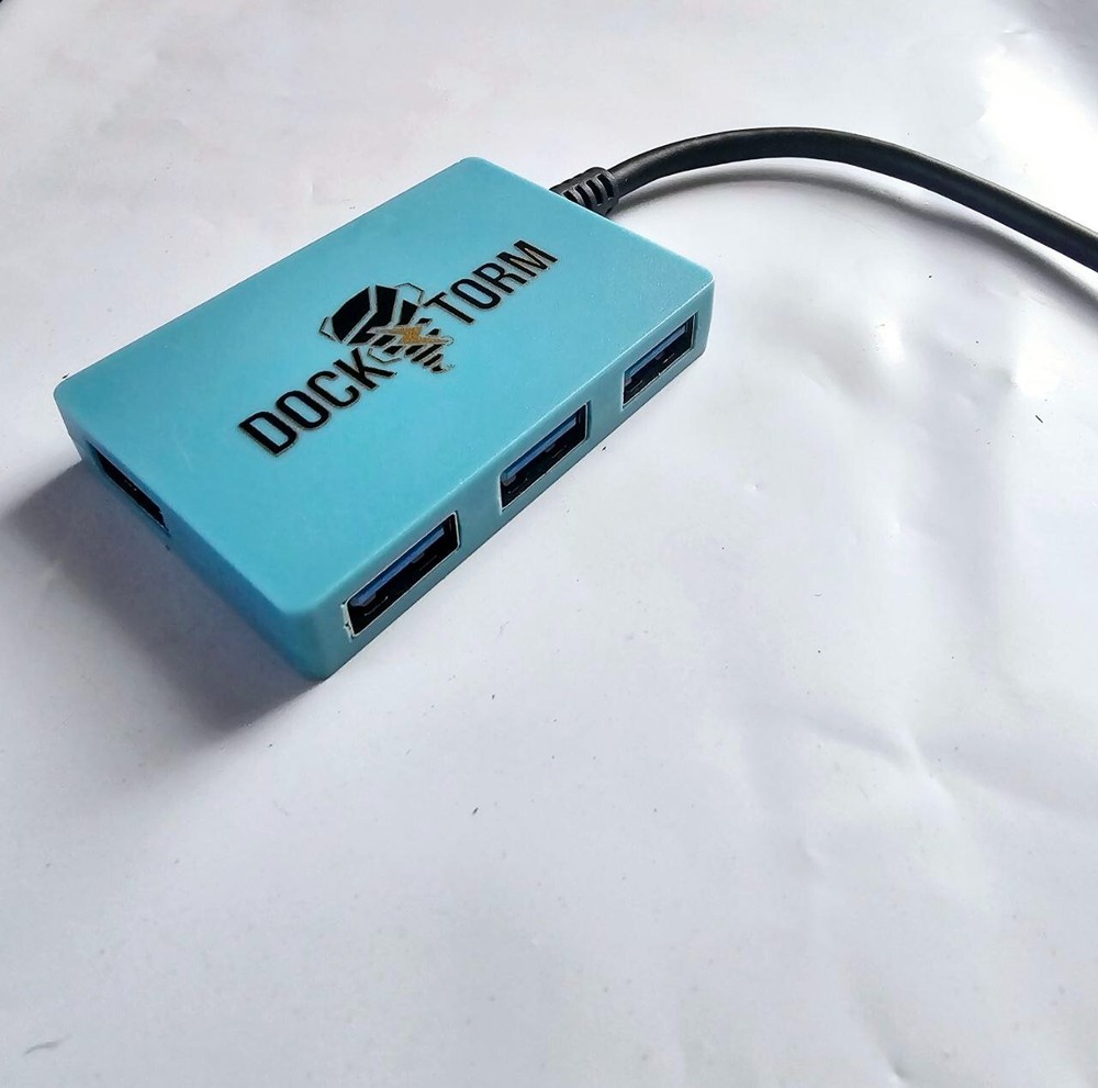 DOCK-TORM USB 4-Port Extender Dock Hub