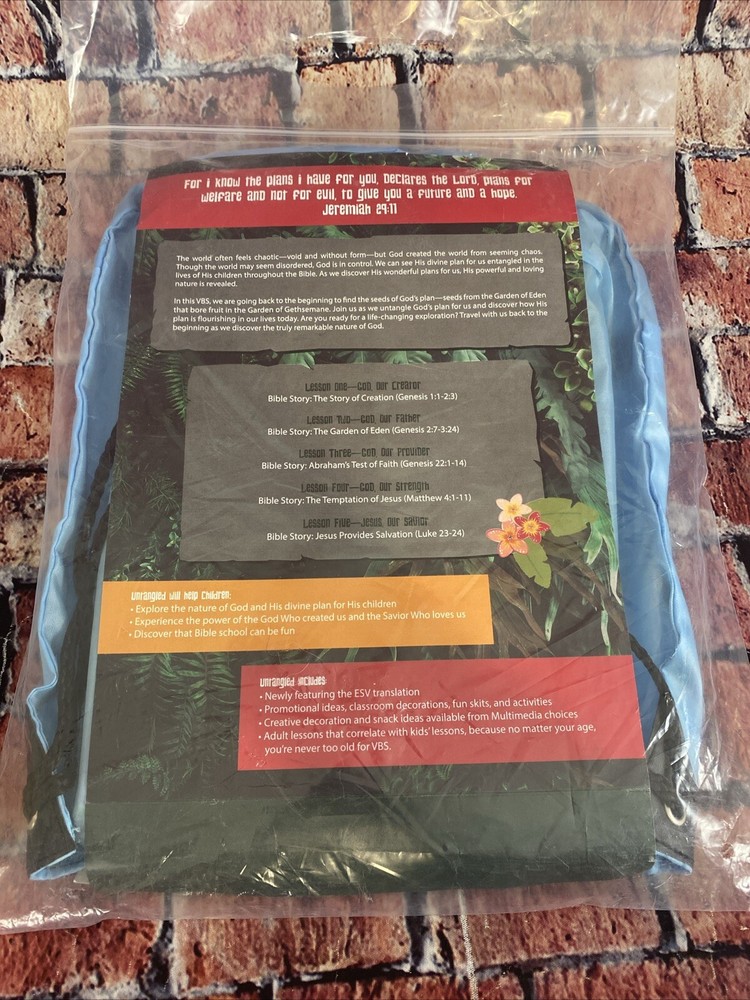 UNTANGLED VACATION BIBLE SCHOOL STARTER KIT (ESV) 2025 NEW