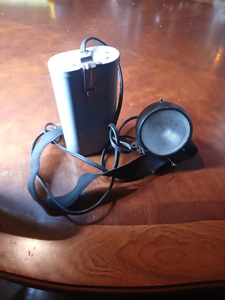 RARE version JUSTRITE Made In USA Headlight Lantern. No Model# I.D. db