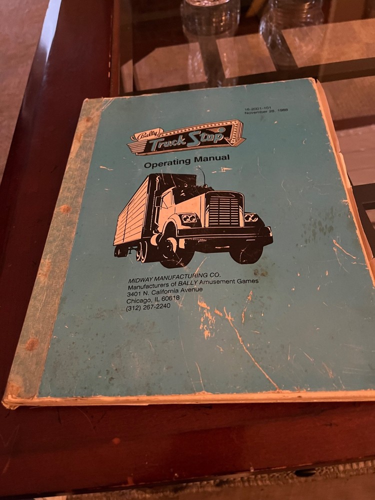 Truck Stop Pinball Manual