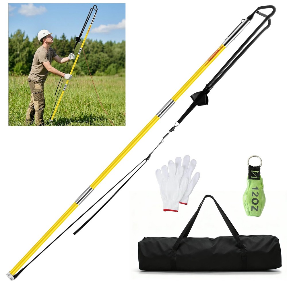 Sidasu Arborist Throw Line Slingshot Launcher with Trigger Release – Yellow