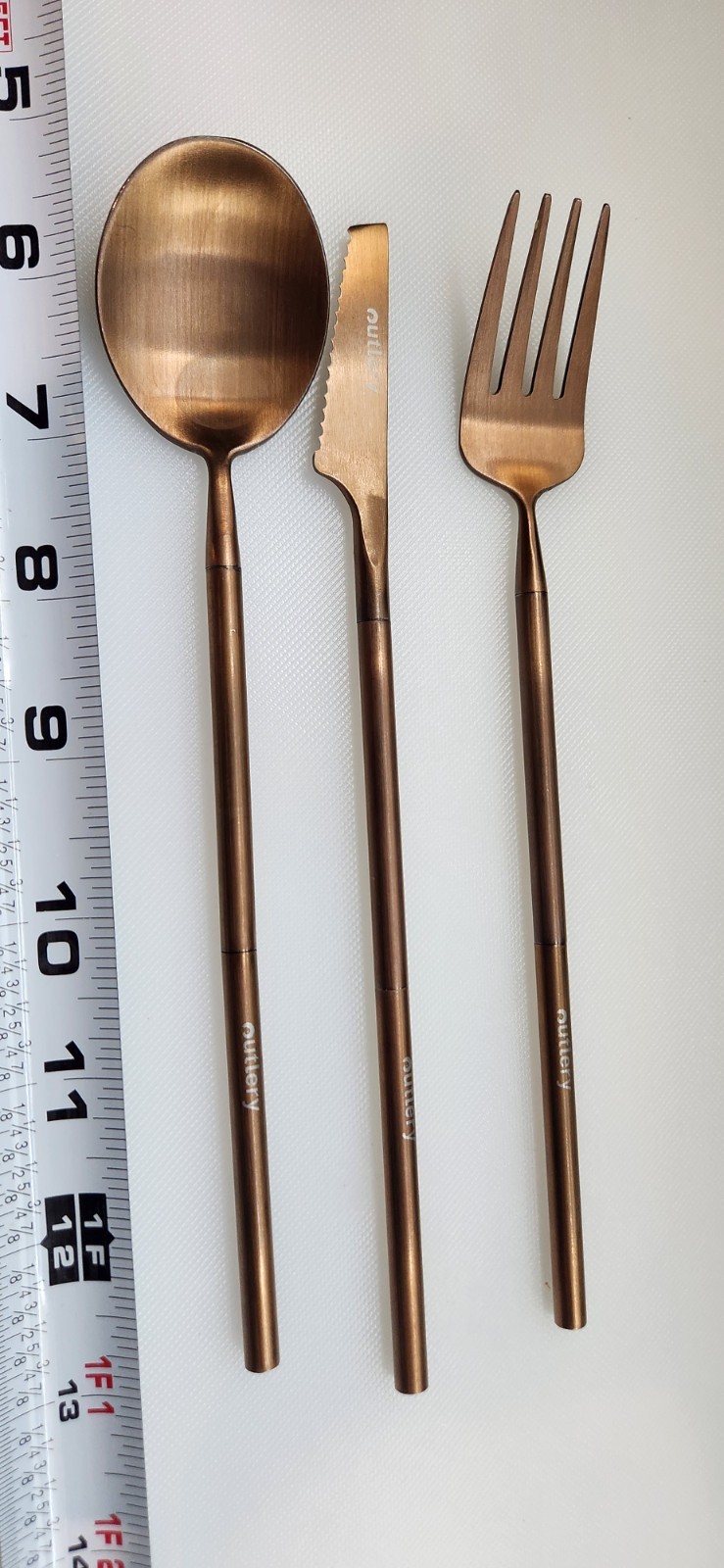 Outlery Portable Travel Cutlery Set Spoon Fork Knife Reusable Camping...