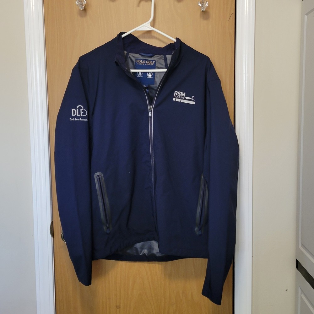 Polo Golf Windbreaker Water Resistant RSM Classic Size Medium