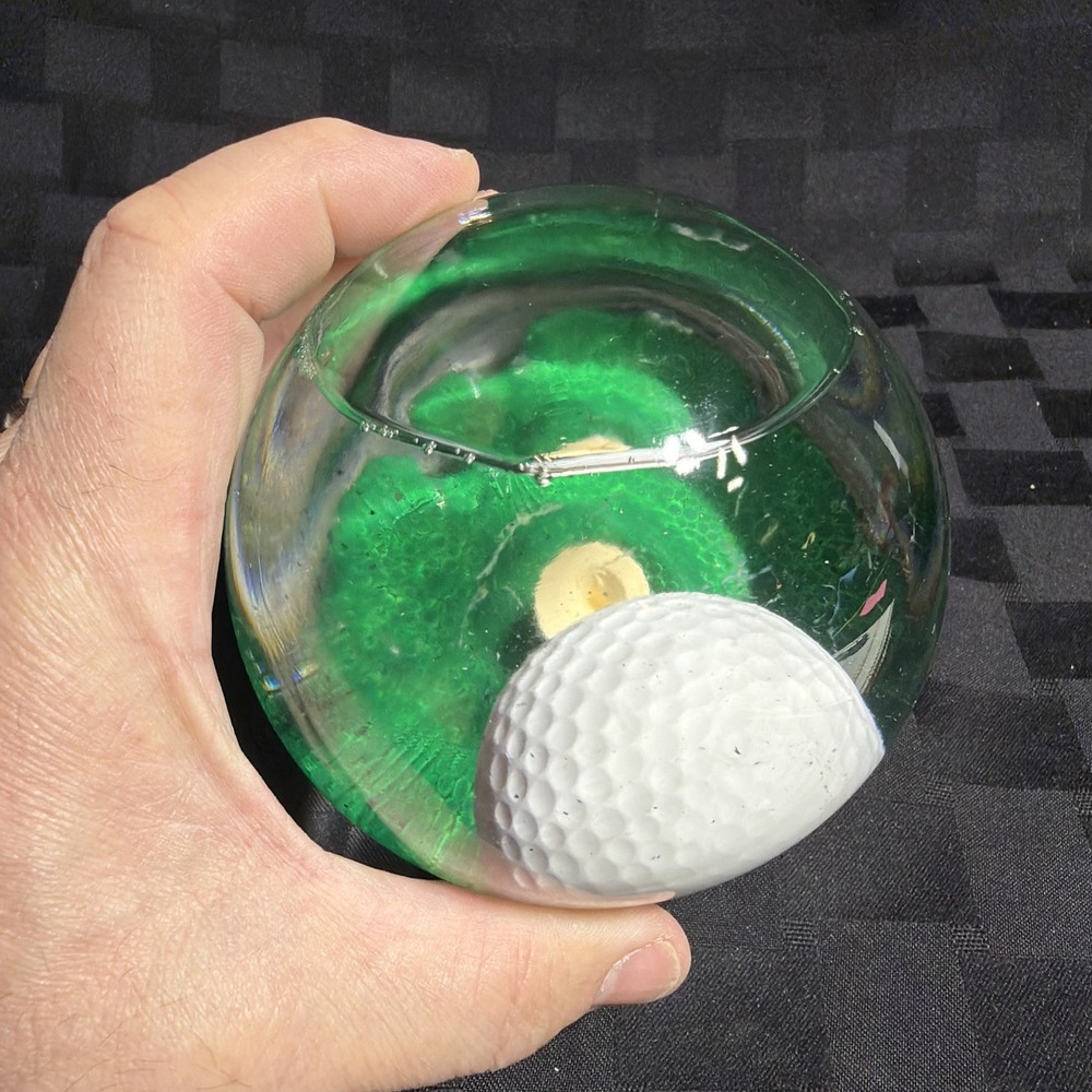 Golf Ball Water Globe Puzzle Brain Teaser