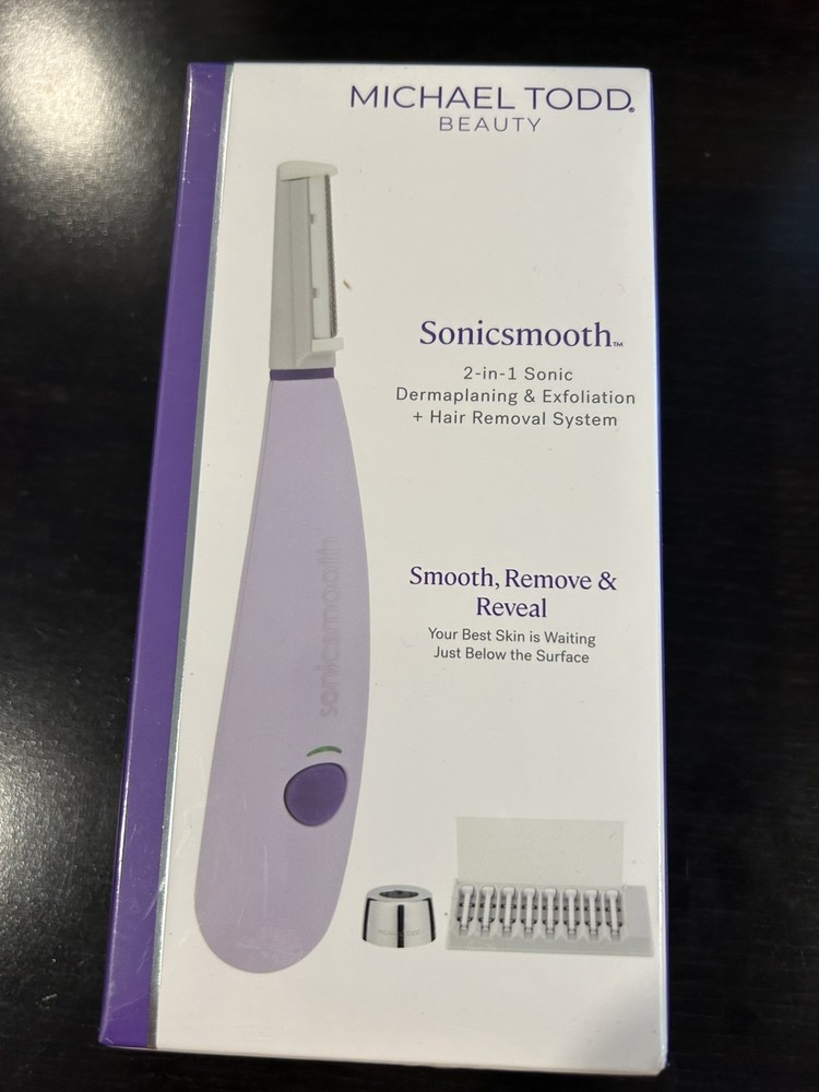 Michael Todd Sonicsmooth Dermaplaning System with 8-Pack Safety Tips