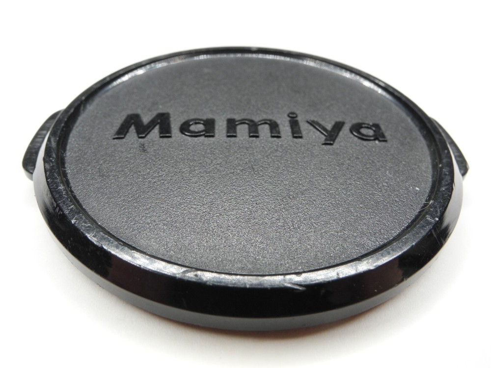 Mamiya 58mm Genuine Black Snap On Front Camera Lens Cap