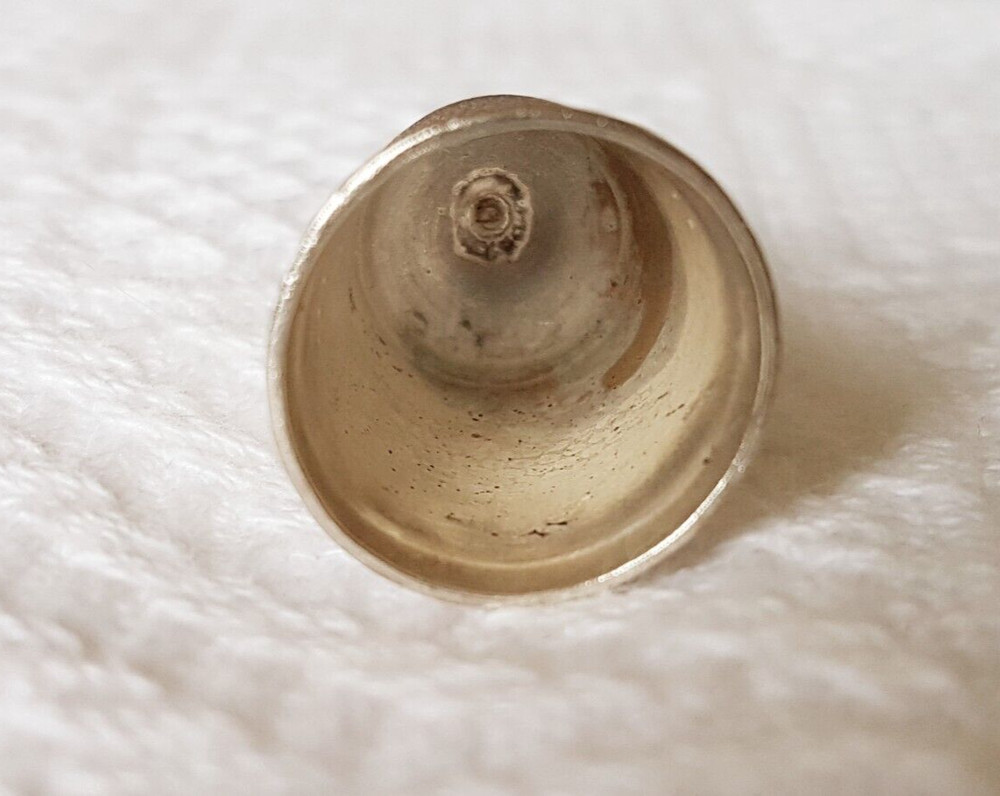 THIMBLE ~ 1914 ~Dimple Pattern ~ Hallmarked Sterling Silver (Chester)