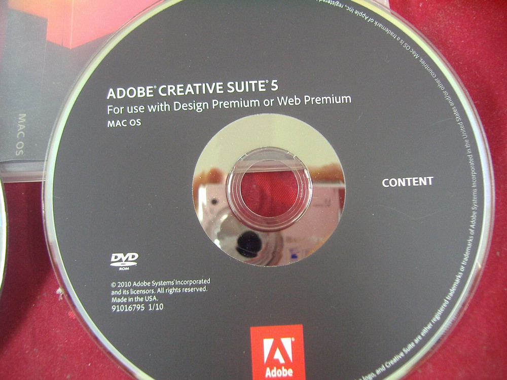 Adobe Creative Suite 5 CS5 Design Premium For MAC OS Full Retail DVD Version