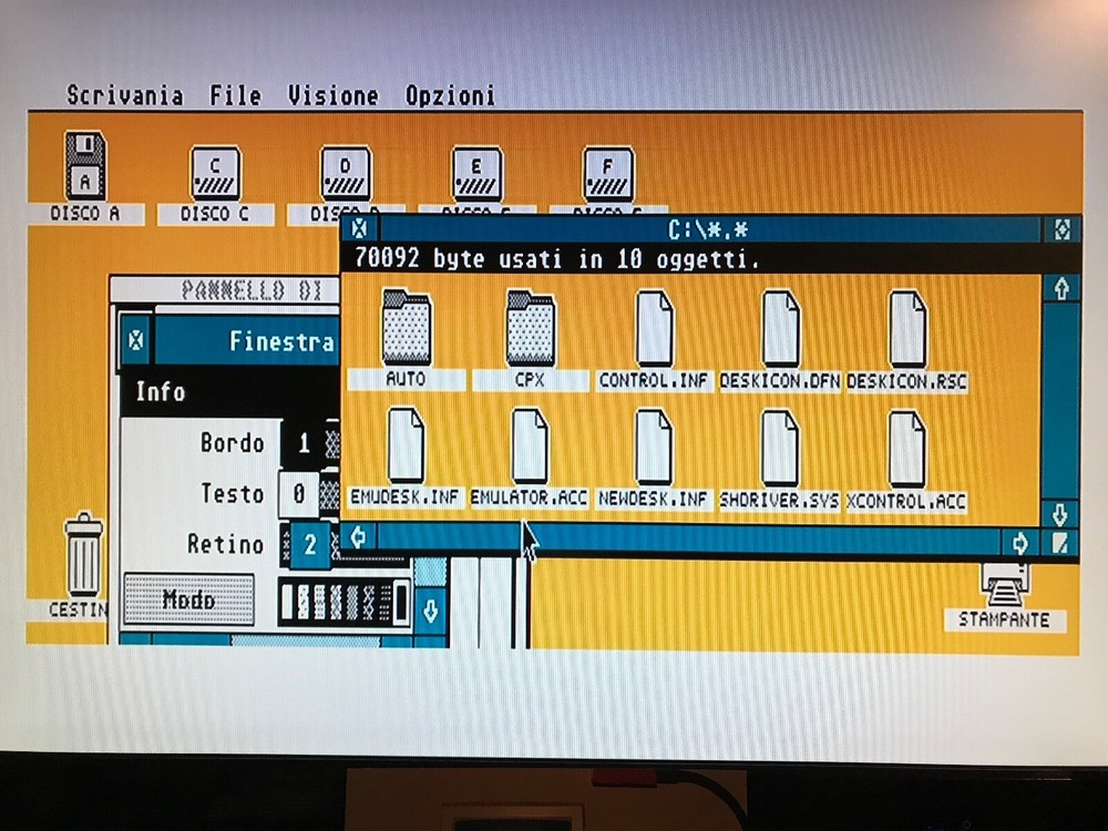 EmuTOS v1.3 Atari 520ST, 1040ST/STF, Mega 2, Mega 4, Stacy... etc