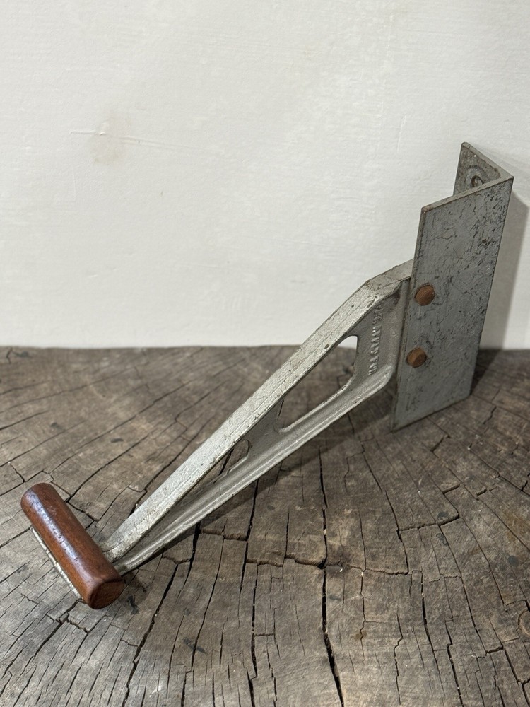 Vintage Cast Iron Coat Hat Hook Machine Era